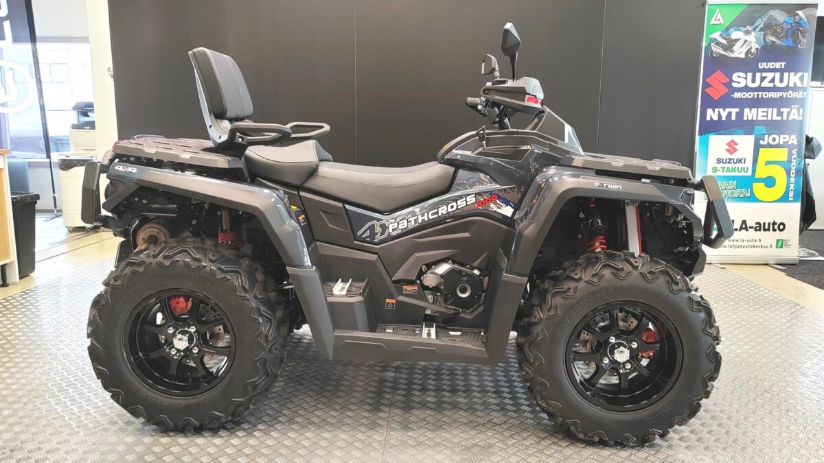 AODES PATHCROSS 1000 MAX PRO | V-Twin moottori | Erikoishinta | Kaasuiskarit | LCD-mittaristo