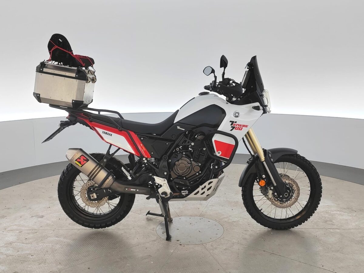 Yamaha XTZ 700 Tenere | Akrapovicin putkisto | Kahvalämppärit |  Takaboxi Yamaha | Merkkihuollettu - Korko 2